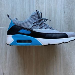 Nike Air Max 90 Hybrid. Gray, Black, and Teal. Size 12
